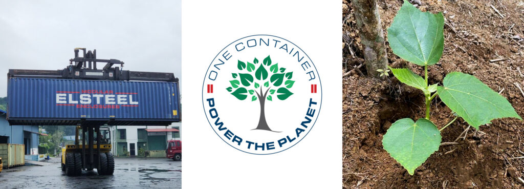 We’ll plant a tree for every container that leaves our factory.
